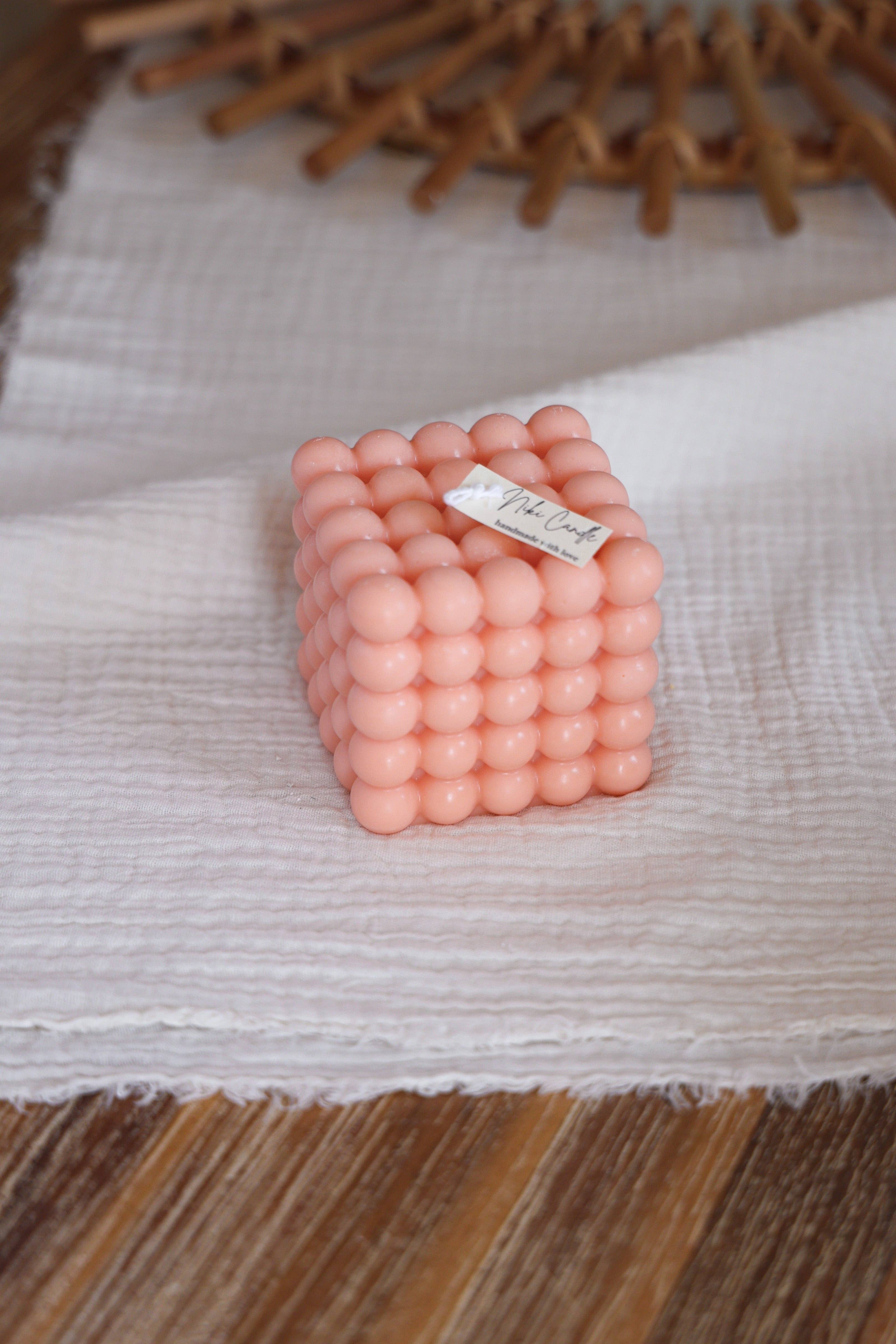 Niki Candle - Wholesale Novelty Candle - Bubble Cube XL candle - handmade5