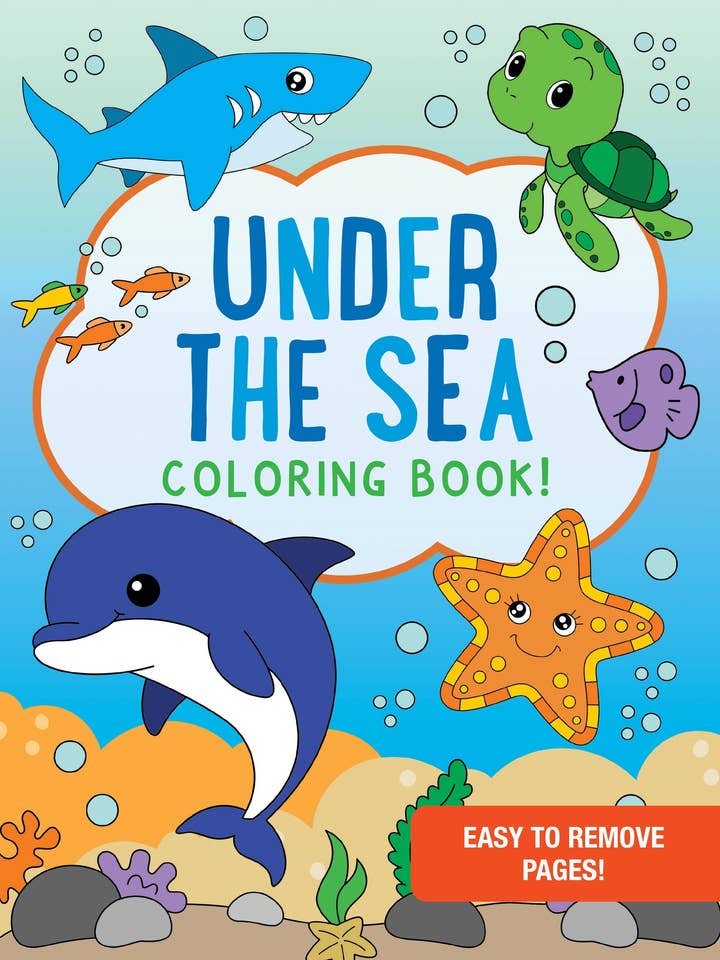 Livre de coloriage Sous la mer pour la vente par Peter Pauper Press