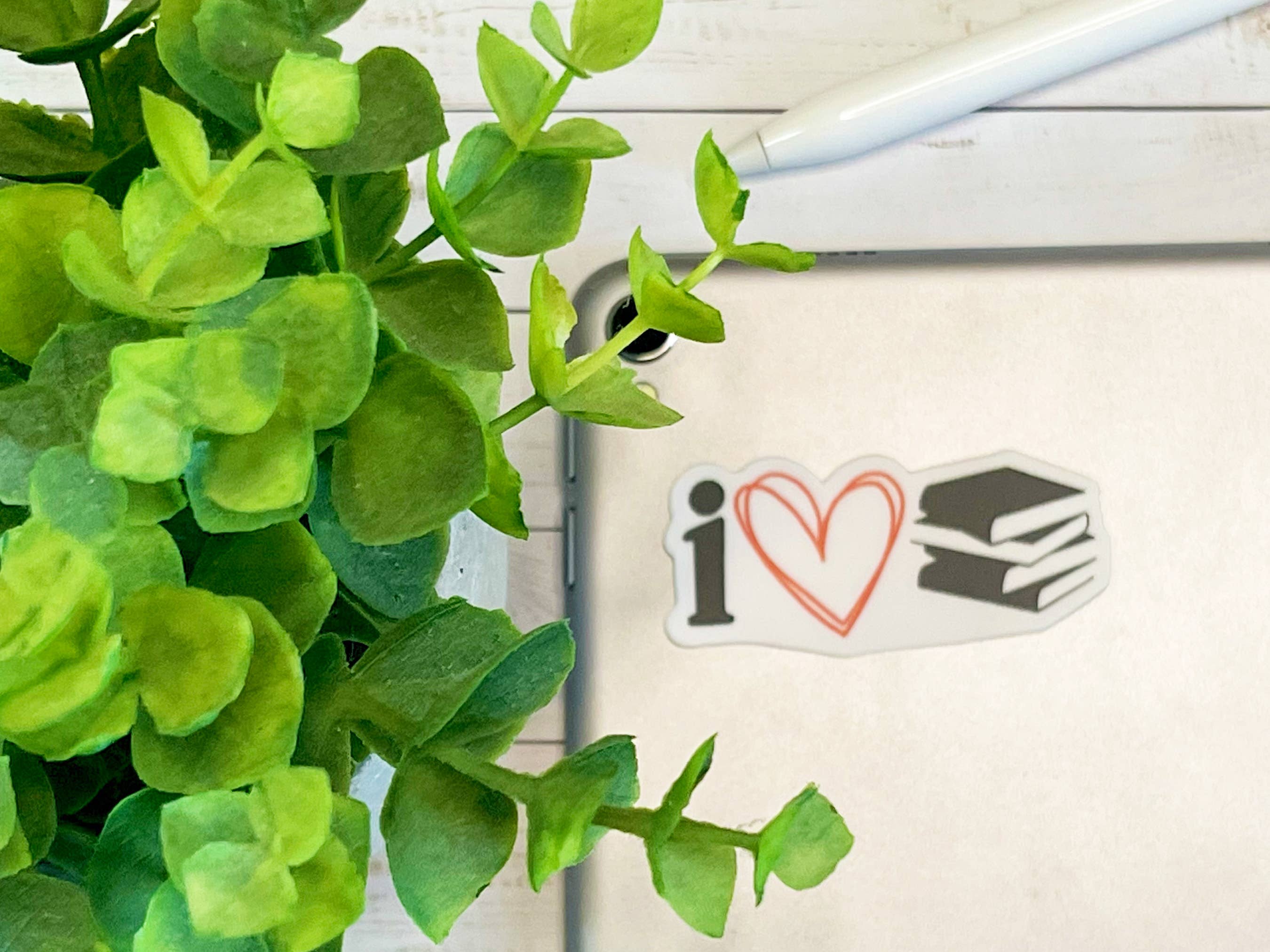 Anna B. Shop - Wholesale Sticker - I Love Books Sticker3