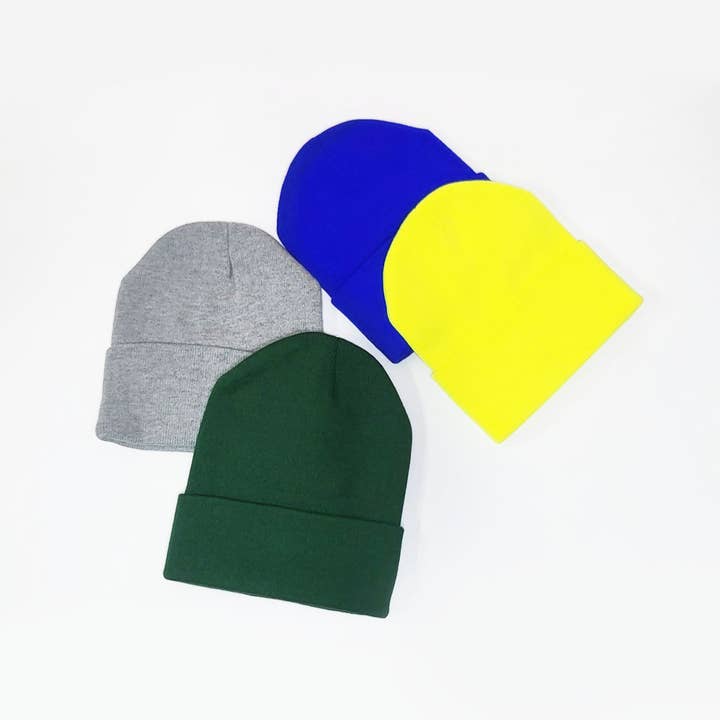 Funteze - Wholesale Beanie - Unisex - Solid Color Long Beanie