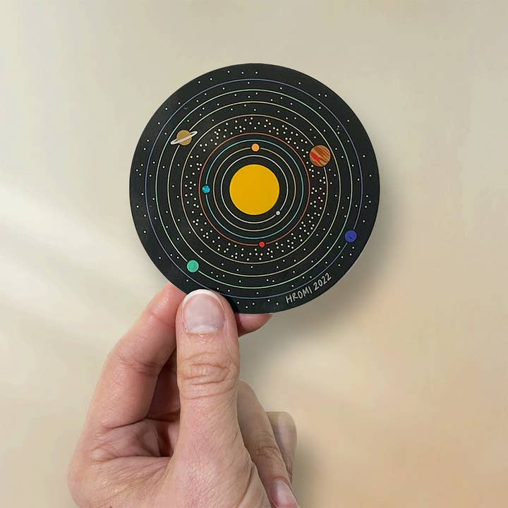 Studio Hromi - Wholesale Sticker - Solar System sticker2