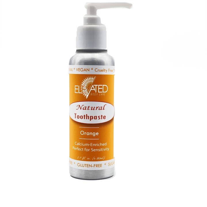 Taylor's Naturals - Wholesale Toothpaste - ELEVATED - Xylitol Natural Toothpaste - w/ PUMP