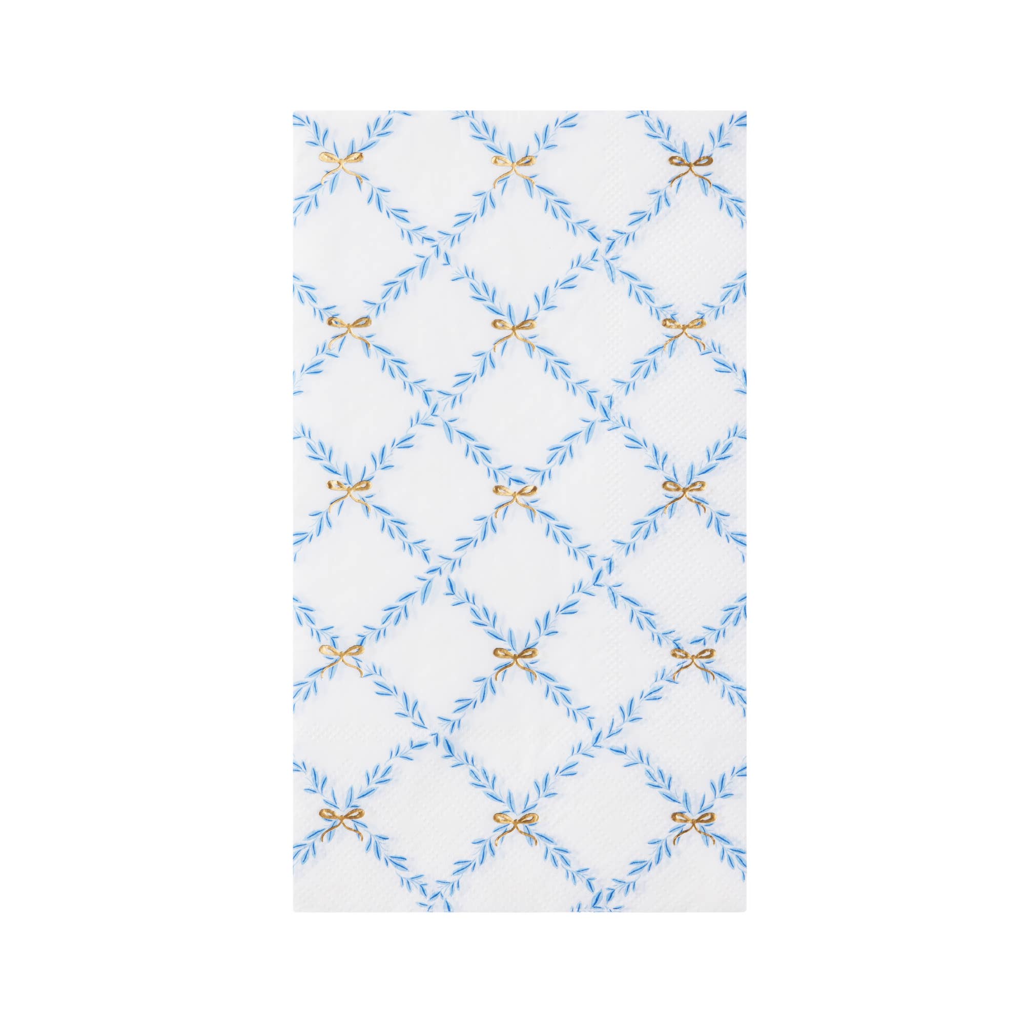 Bonjour Fête - Vendita all'ingrosso Tovagliolo monouso - ASCIUGAMANI OSPITI AZZURRO CIELO A GRIGLIA