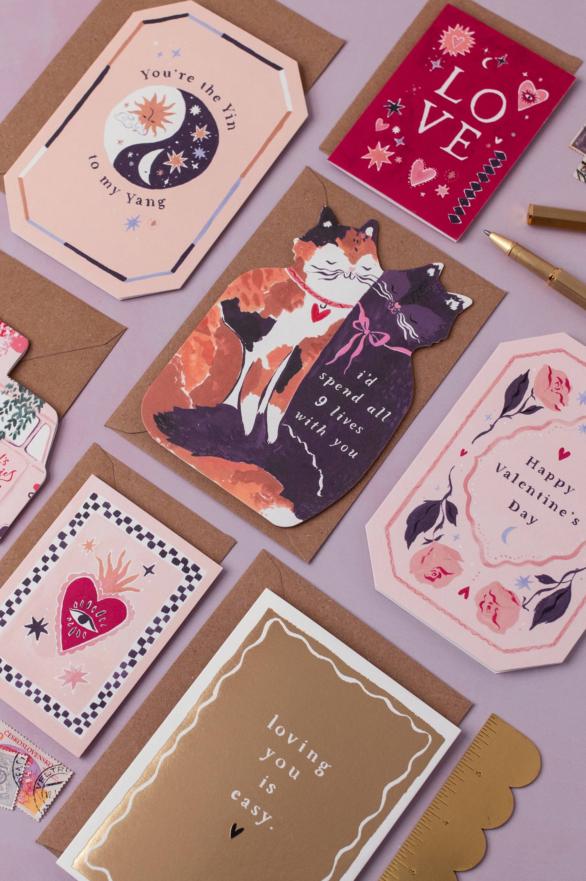 Sister Paper Co. – Großhandel Liebeskarte – Yin Yang Karte | Liebeskarten | Grußkarten zum Jubiläum4