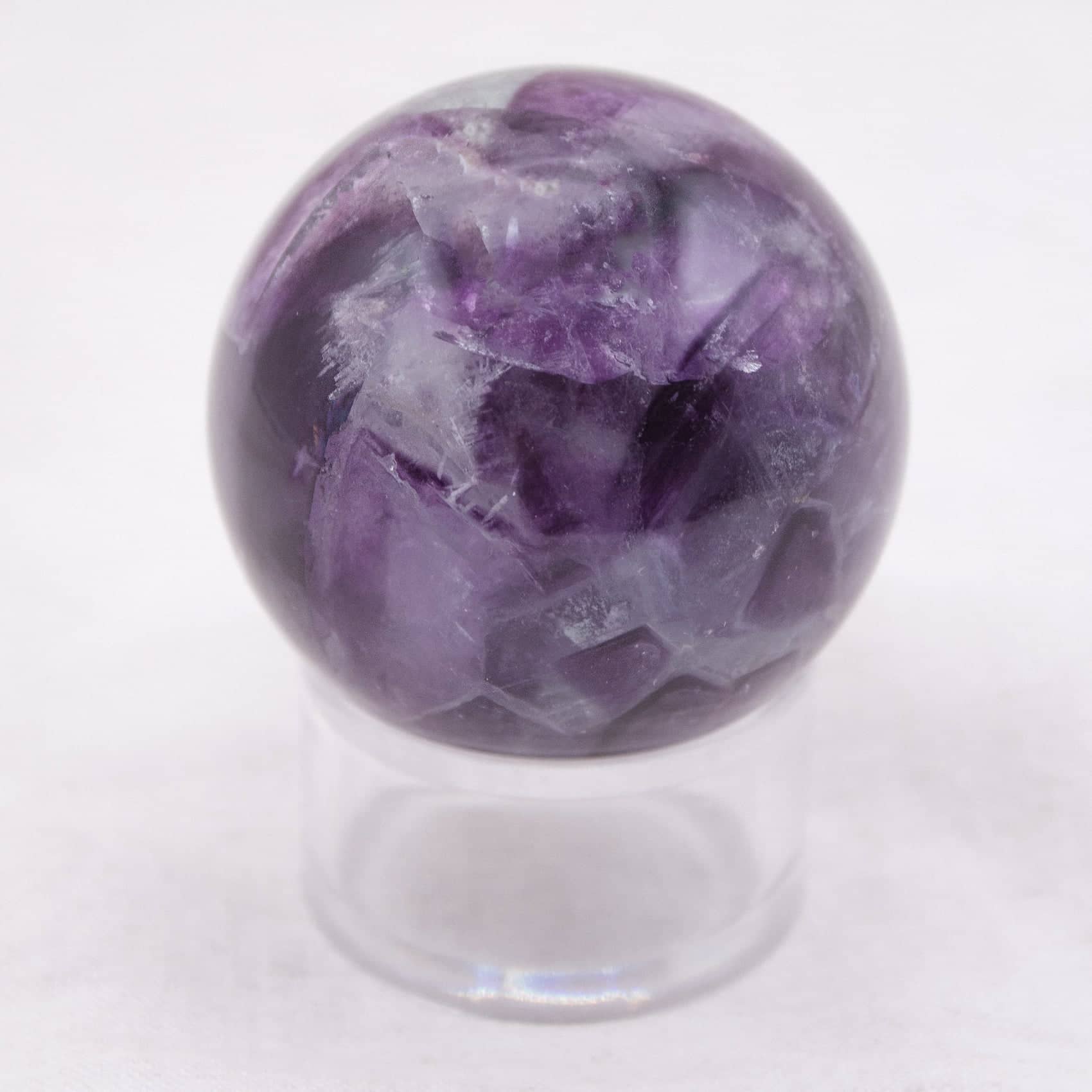 Tiny Rituals - Wholesale Spiritual Stone/Crystal - Rare Rainbow Fluorite Spheres - AAA Premium Quality29