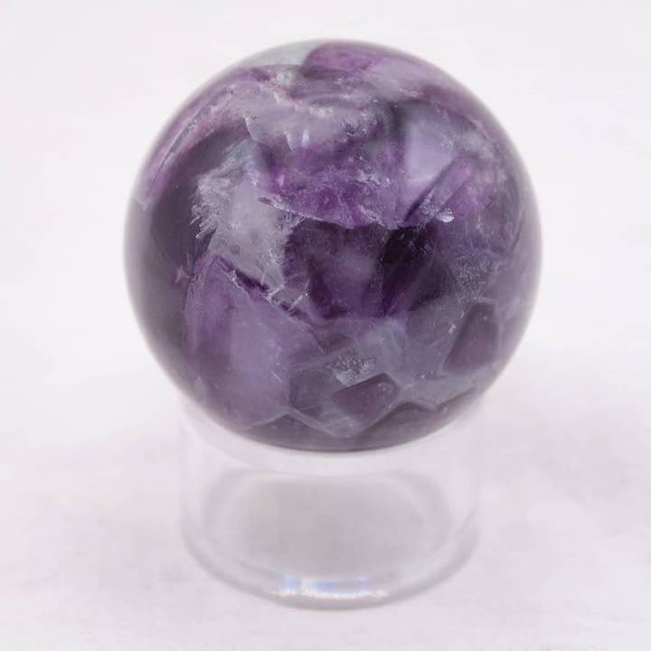 Tiny Rituals - Wholesale Spiritual Stone/Crystal - Rare Rainbow Fluorite Spheres - AAA Premium Quality29