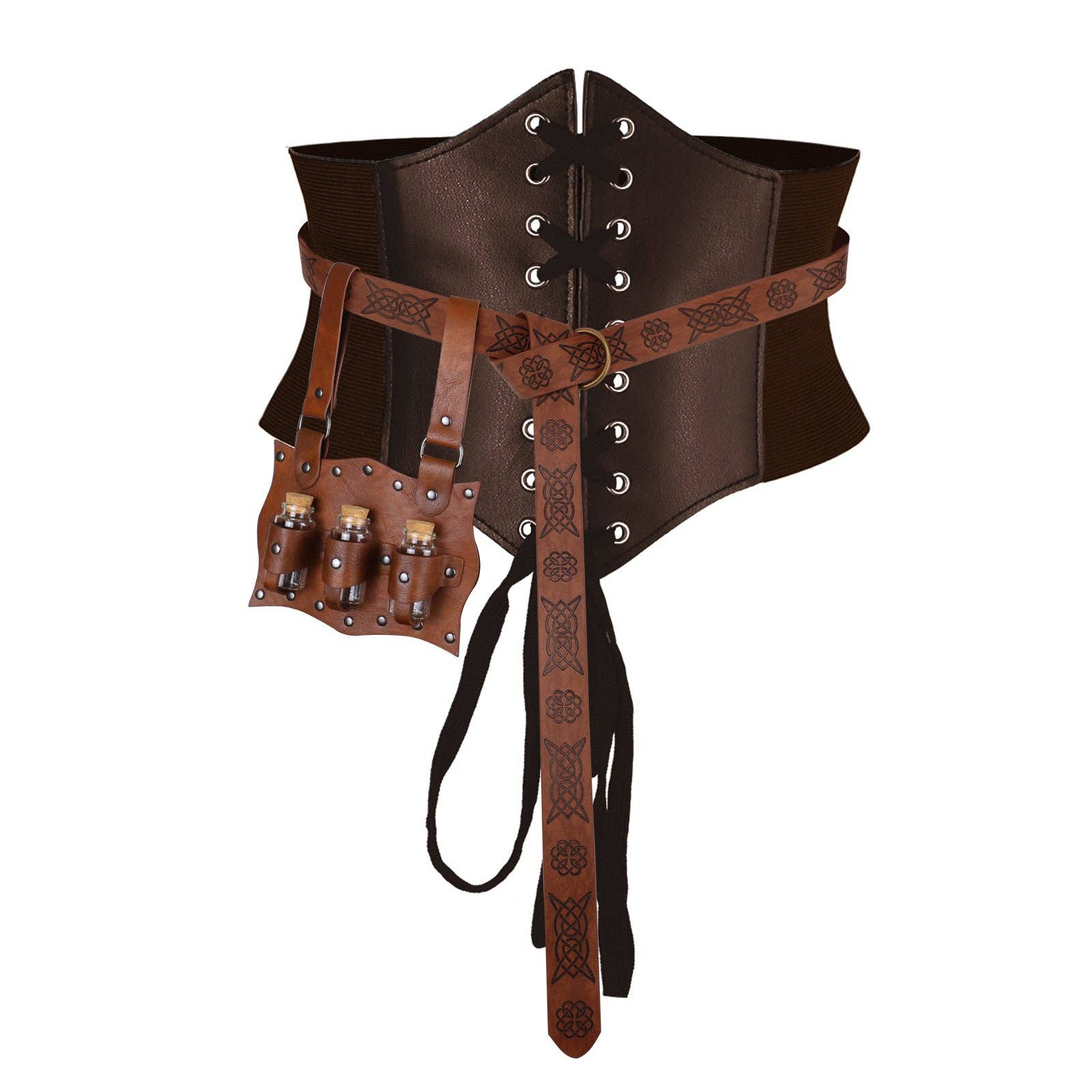 SALINA TRADING INC – Großhandel Kostüm – Damen – Mittelalterliches Trankflaschen-Kostümset für Halloween3