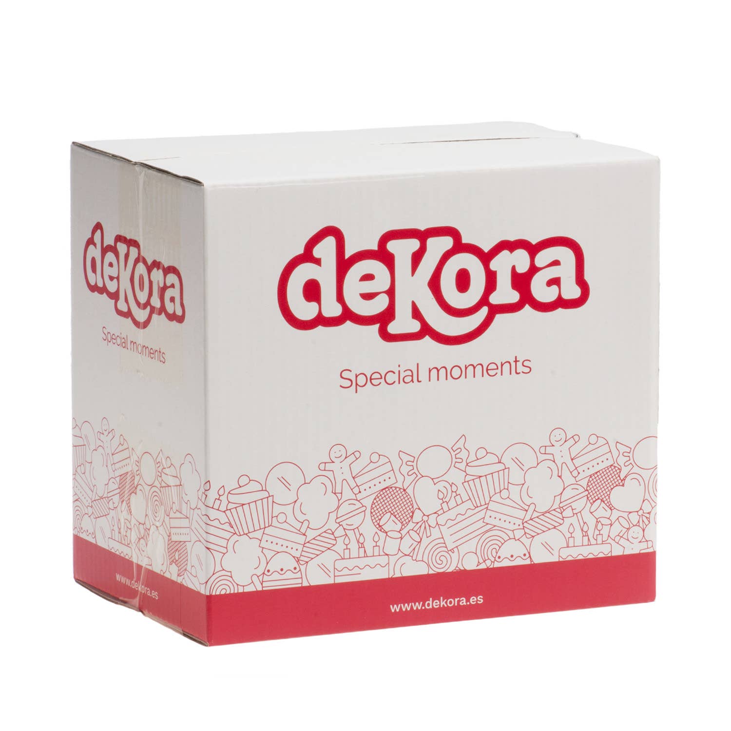 dekora - Wholesale Cupcake/Muffin Liner - BLISTER PACK OF 25 CUPCAKE MINNIE CAPSULES Ø 5CM H 3CM3