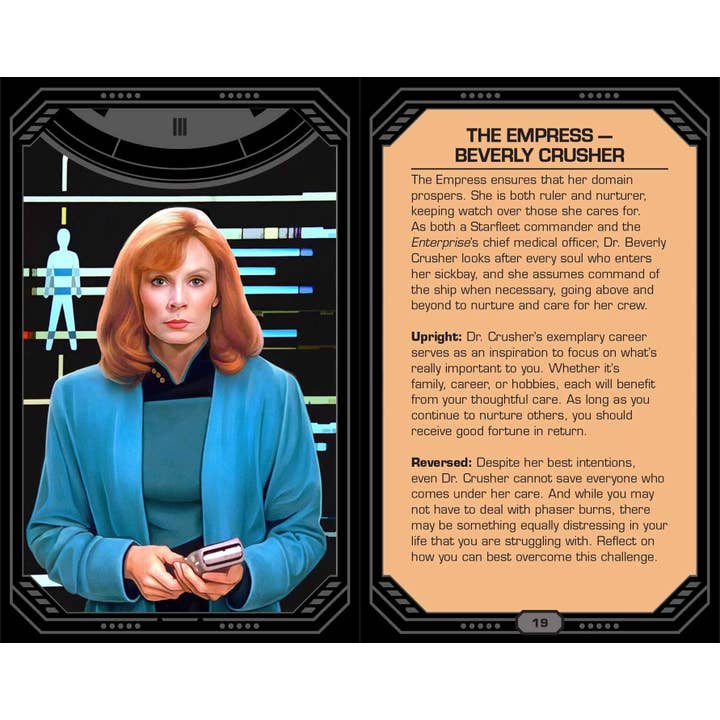 Cardshouse – wholesale Tarot-kort – Star Trek The Next Generation tarotkort från Insight Editions9