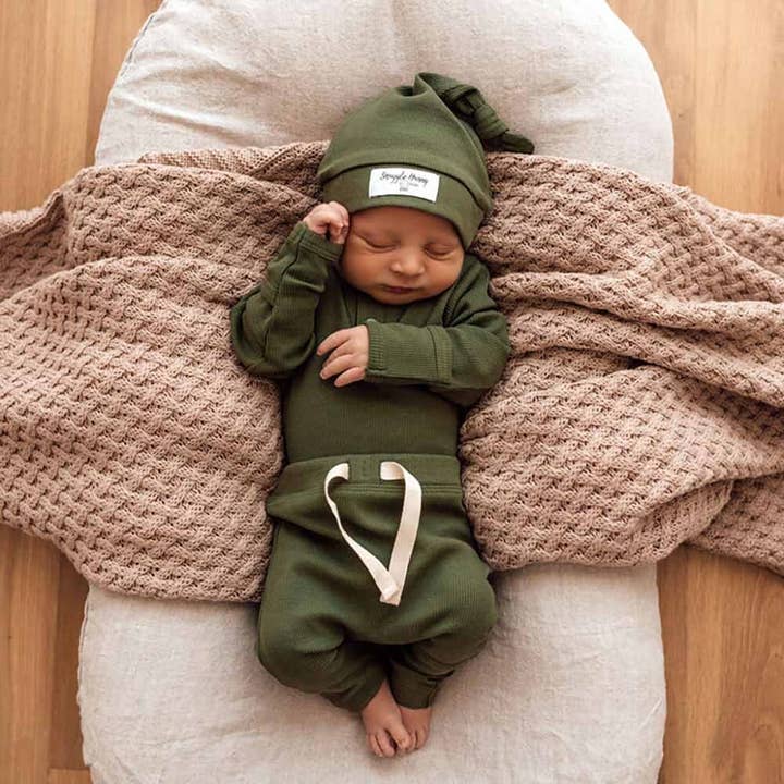Snuggle Hunny - Wholesale Broek - Baby - Olive Organic Broeken3