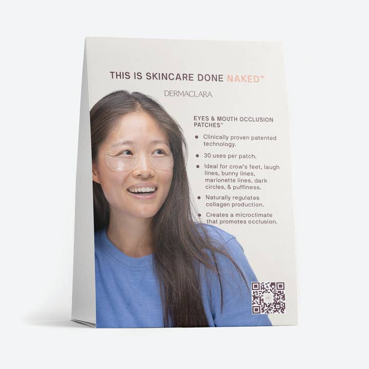 Dermaclara Beauty – wholesale Retailer display – Child & baby – Dermaclara Shelf Talkers