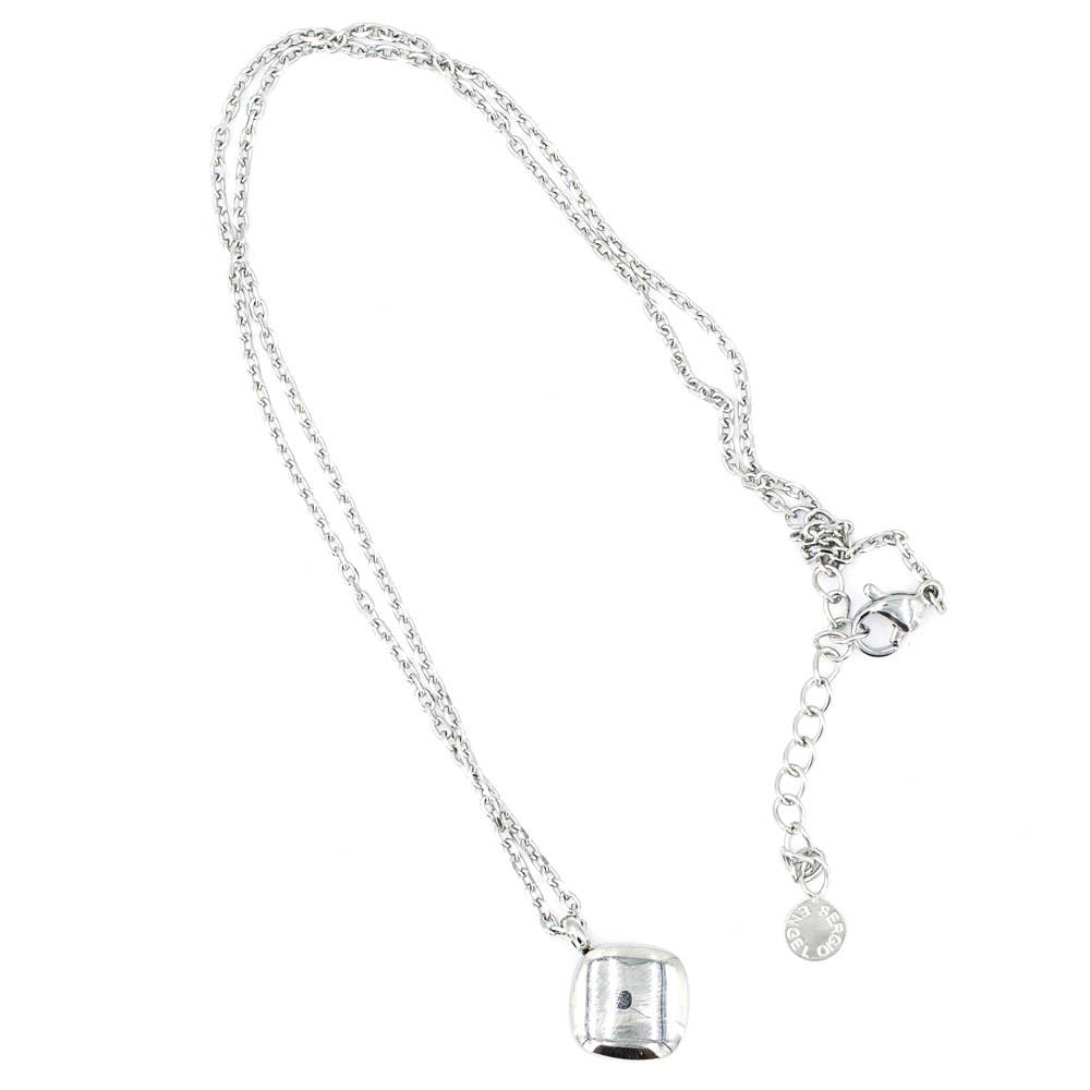 Sergio Engel jewellery - Wholesale Pendant/Charm Necklace - Basics Necklace 04 - Stainless Steel Necklace with Crystal Pendant26