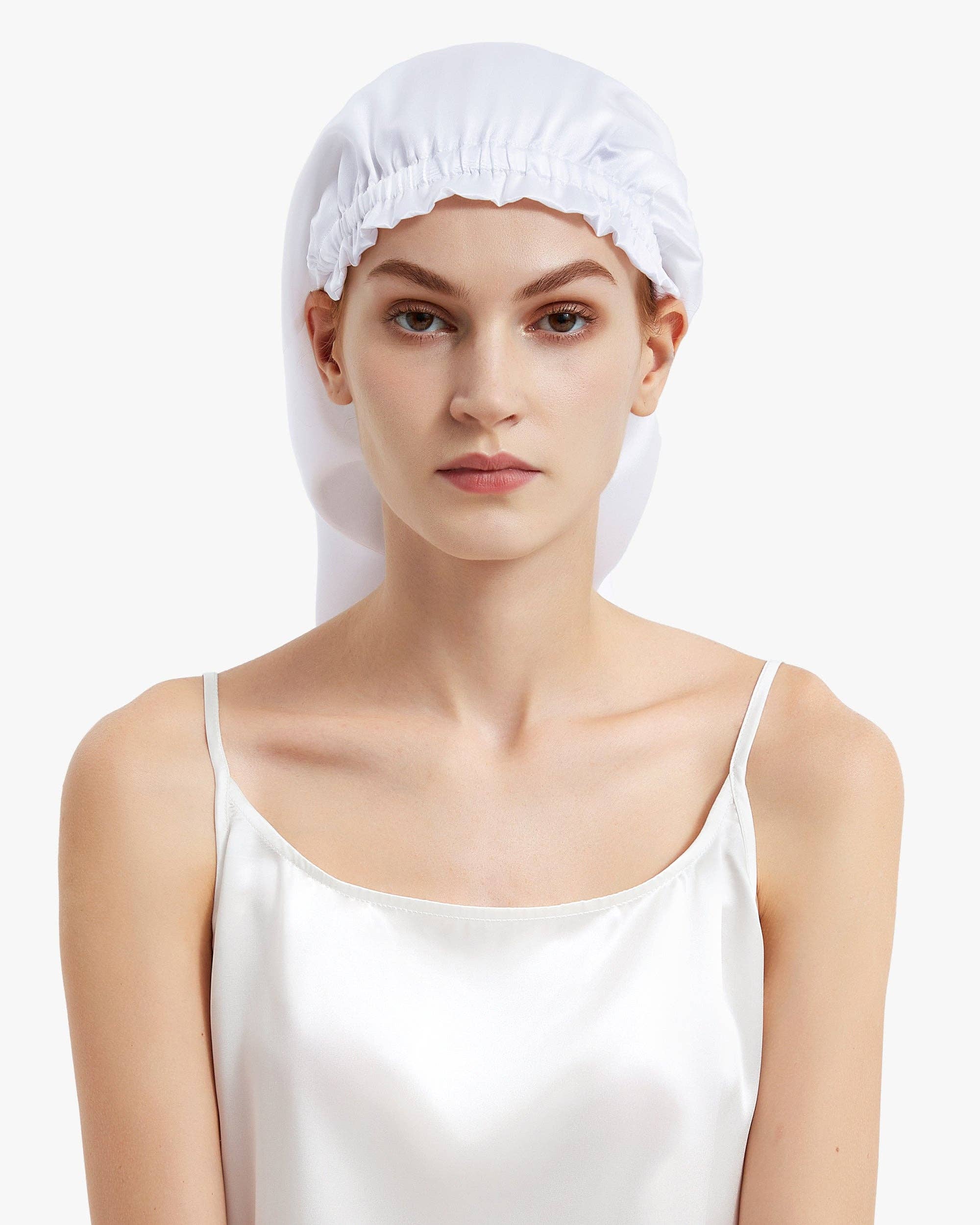 MommeSilk - Wholesale Sleep Cap / Bonnet - Women's - 22 MM - Pure Long Silk Hair Bonnet20