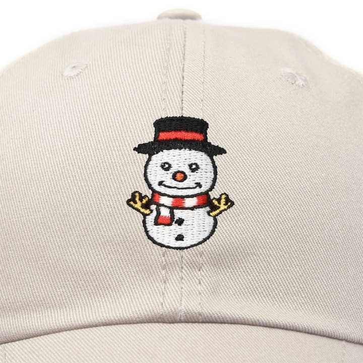 Dalix - Vente Casquette de baseball – femme - DALIX Casquette de baseball pour femme Mini bonhomme de neige5