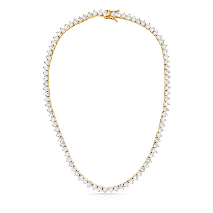 Kasa Karly - Wholesale Pendant/Charm Necklace - THREE POINT IMITATION DIAMOND NECKLACE0