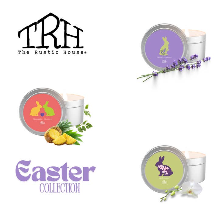 NEW Easter Mixed Case | 4oz. Candles for wholesale by The Rustic House