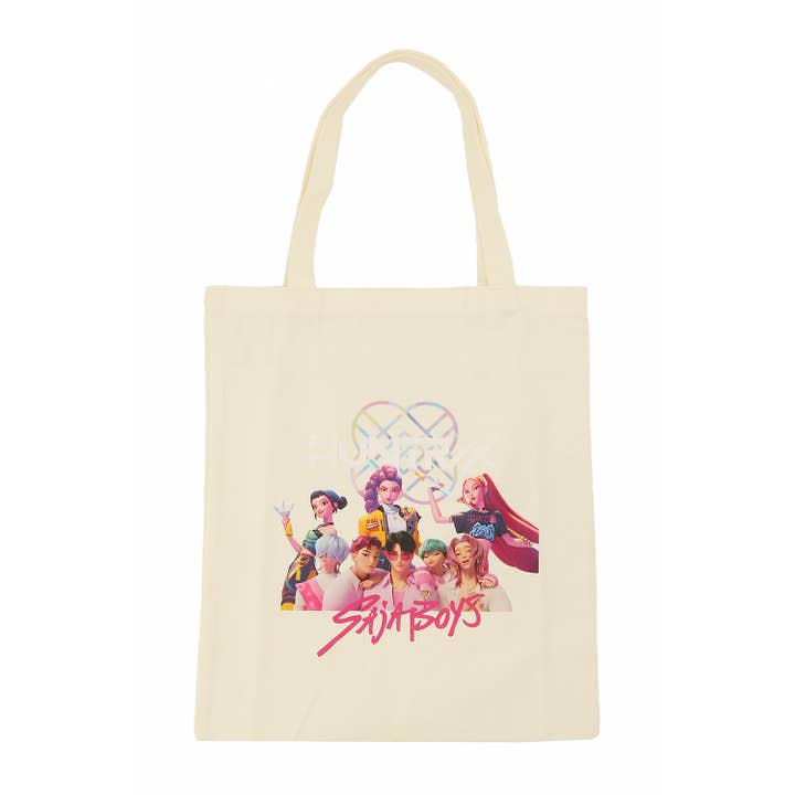 MIX K-pop Demon Hunter KPOP Rumi Mira Zoey CANVAS TOTE BAG for wholesale on Faire1