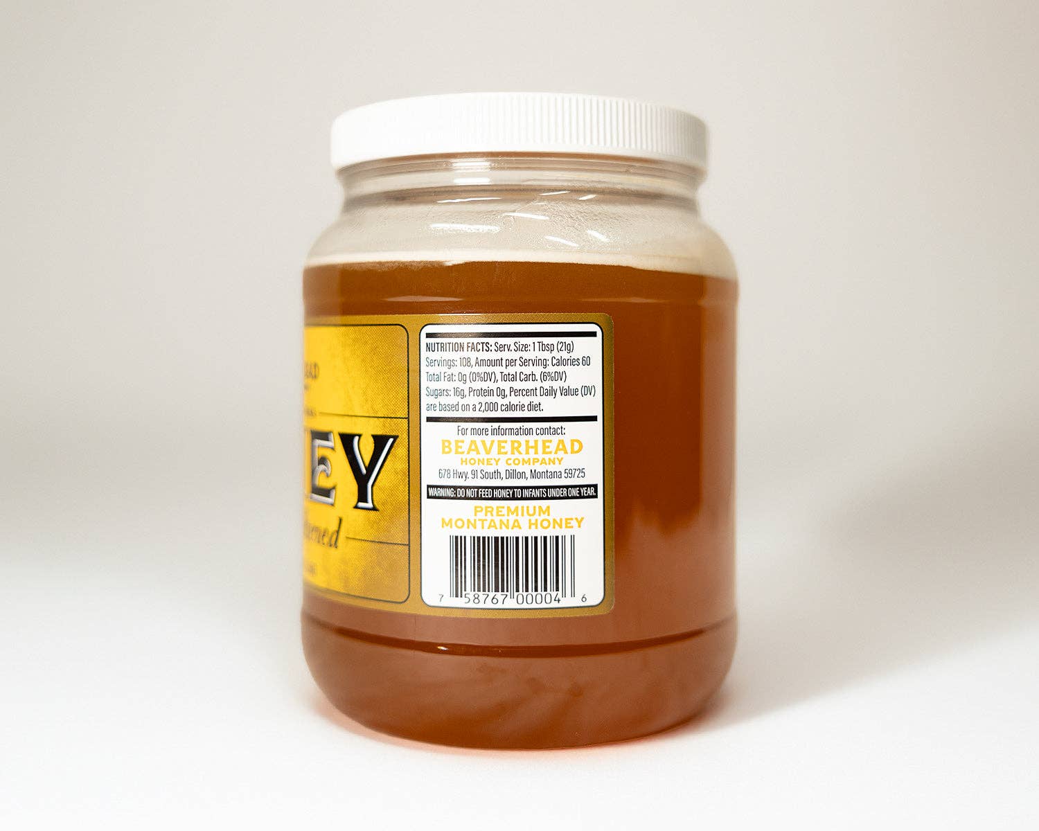 Rocky Mountain Honey Co. - Wholesale Honey - 5 lb. Beaverhead Premium Clover Bucket1