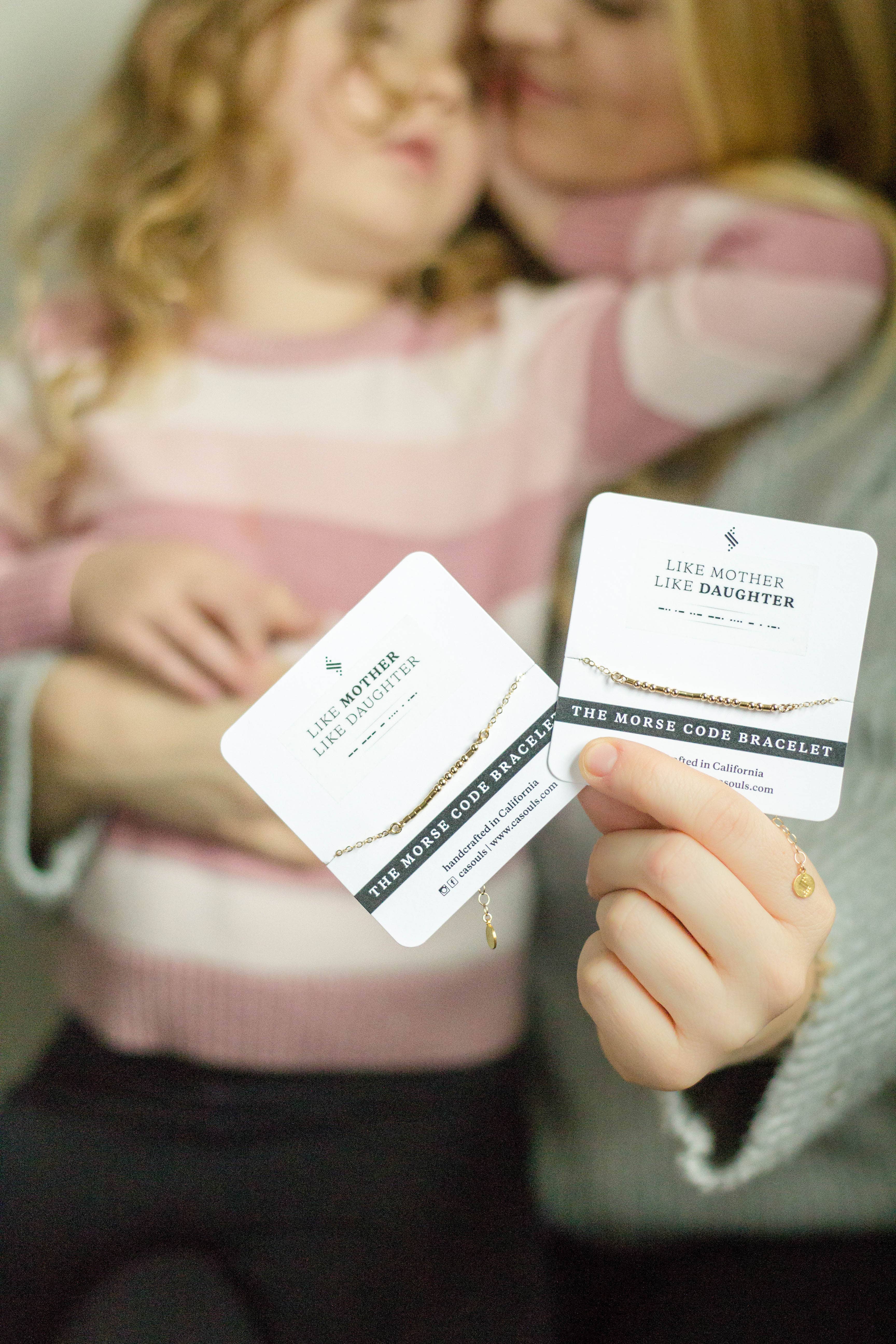 CA Souls - Wholesale Charm/Dangle Bracelet - "Mother & Daughter" bracelet - Message #10 6