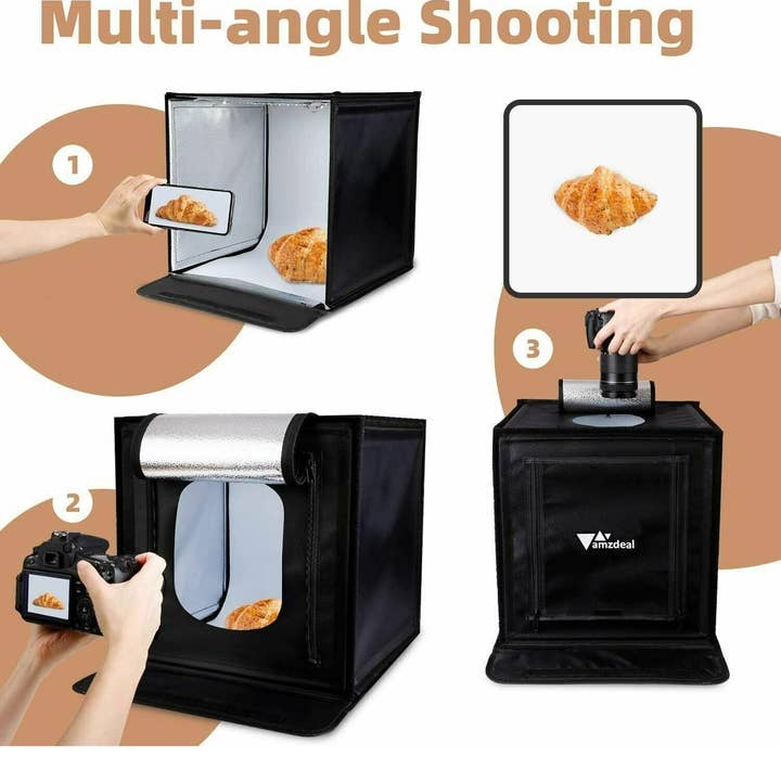 Above Edge - Wholesale Photography Backdrop - Photography Light Box Dimmable Table Top Light Box 3000K-600