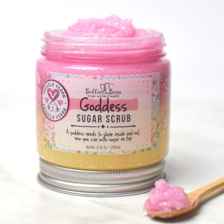 Bella & Bear - Wholesale Body scrub/exfoliant - Goddess Sugar Scrub | Body Scrub | Body Wash | Exfoliator10