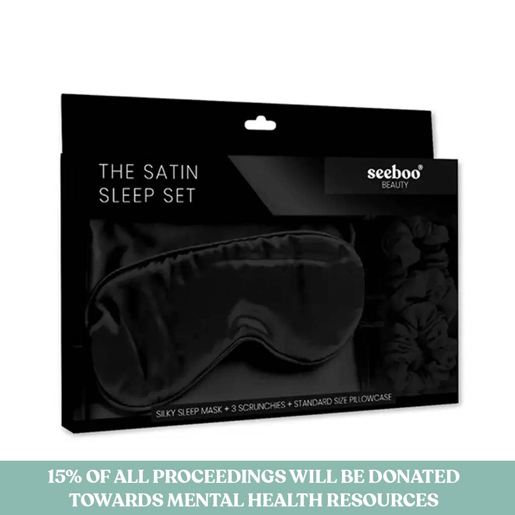 seeboo – wholesale Bedding pillowcase/sham – De-Stressing Satin Sleep Set - SUPPORTS MENTAL HEALTH2