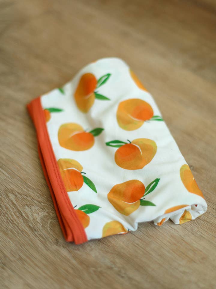 Coperta a fascia in bambù Peaches per la vendita all'ingrosso da parte di Southern Slumber