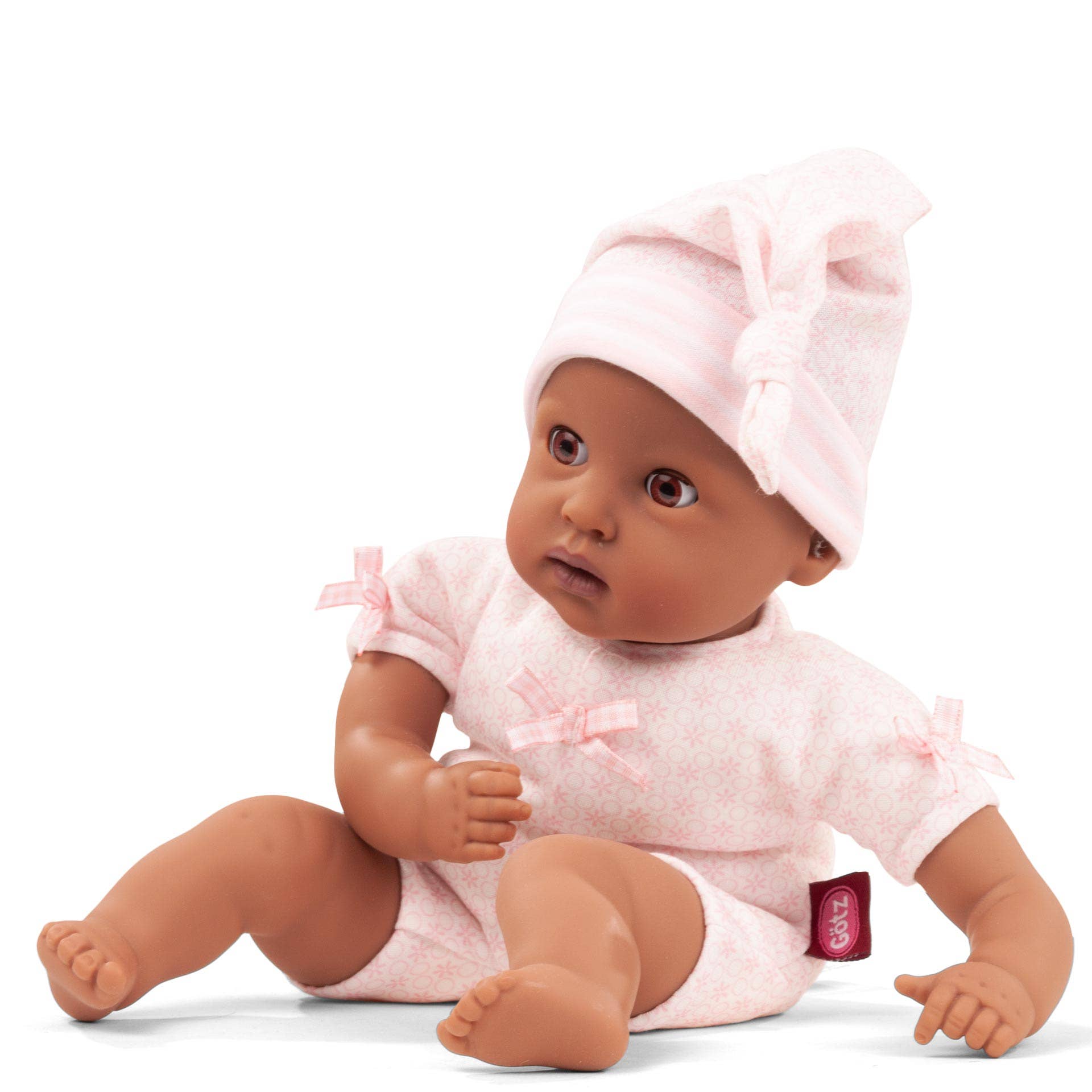 Gotz - Wholesale Doll - Kids - Gotz Muffin Baby 13" African American Baby Doll with Sleepy0