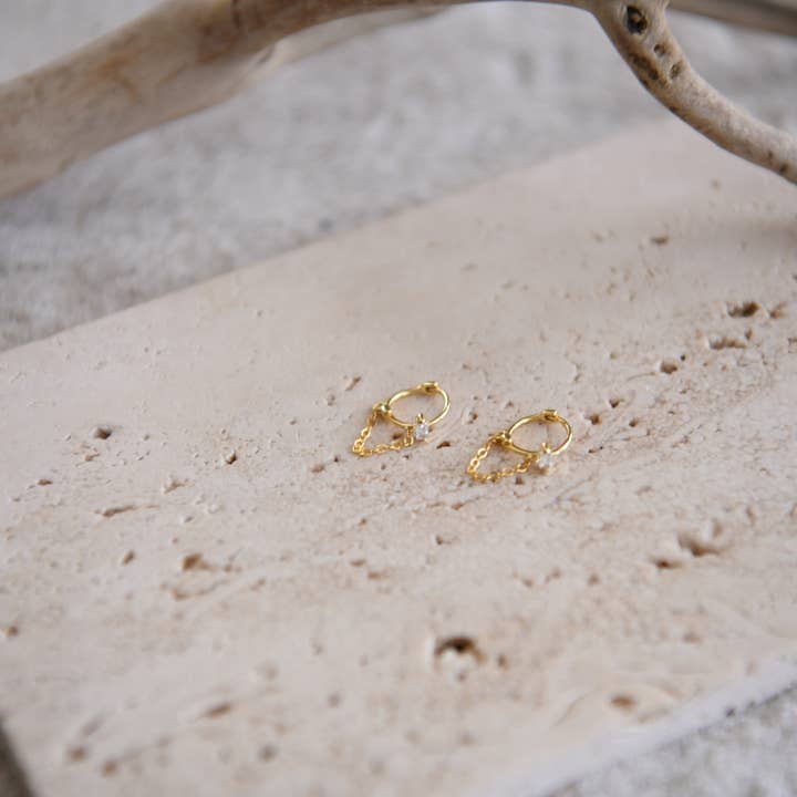 Cecelia Designs Jewelry - Wholesale Huggie Earrings - Gold Plated Lightweight Huggie Earrings 6