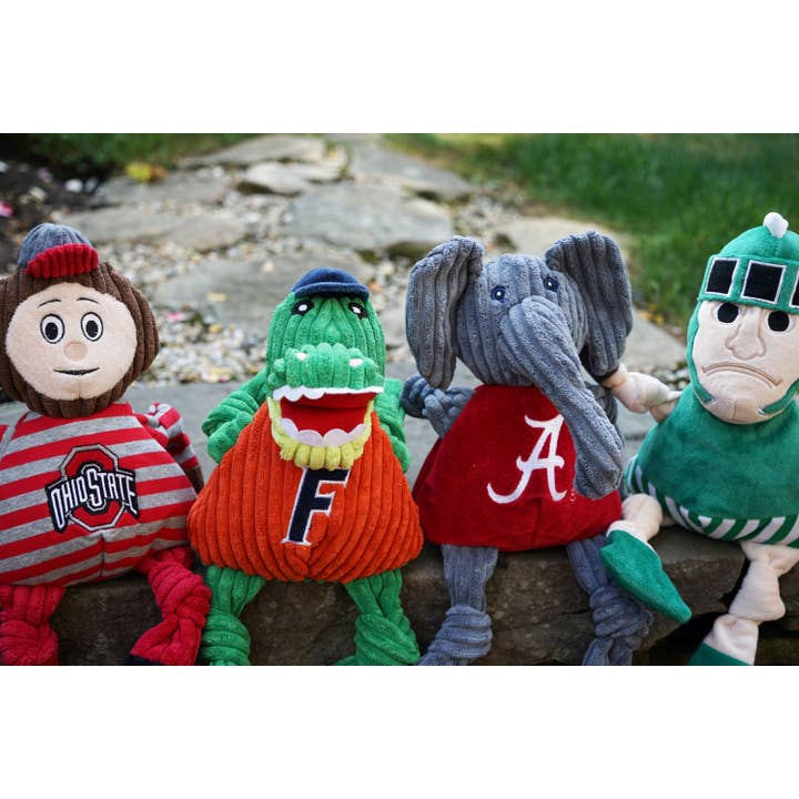HuggleGroup - Vendita all'ingrosso Peluche - Cani - Giocattolo per cani Brutus the Buckeye Knottie® della Ohio State University6