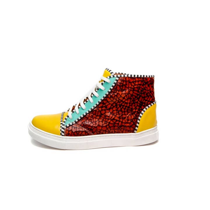 Off Court Sneakers – Yellow for wholesale by Milenika shoes