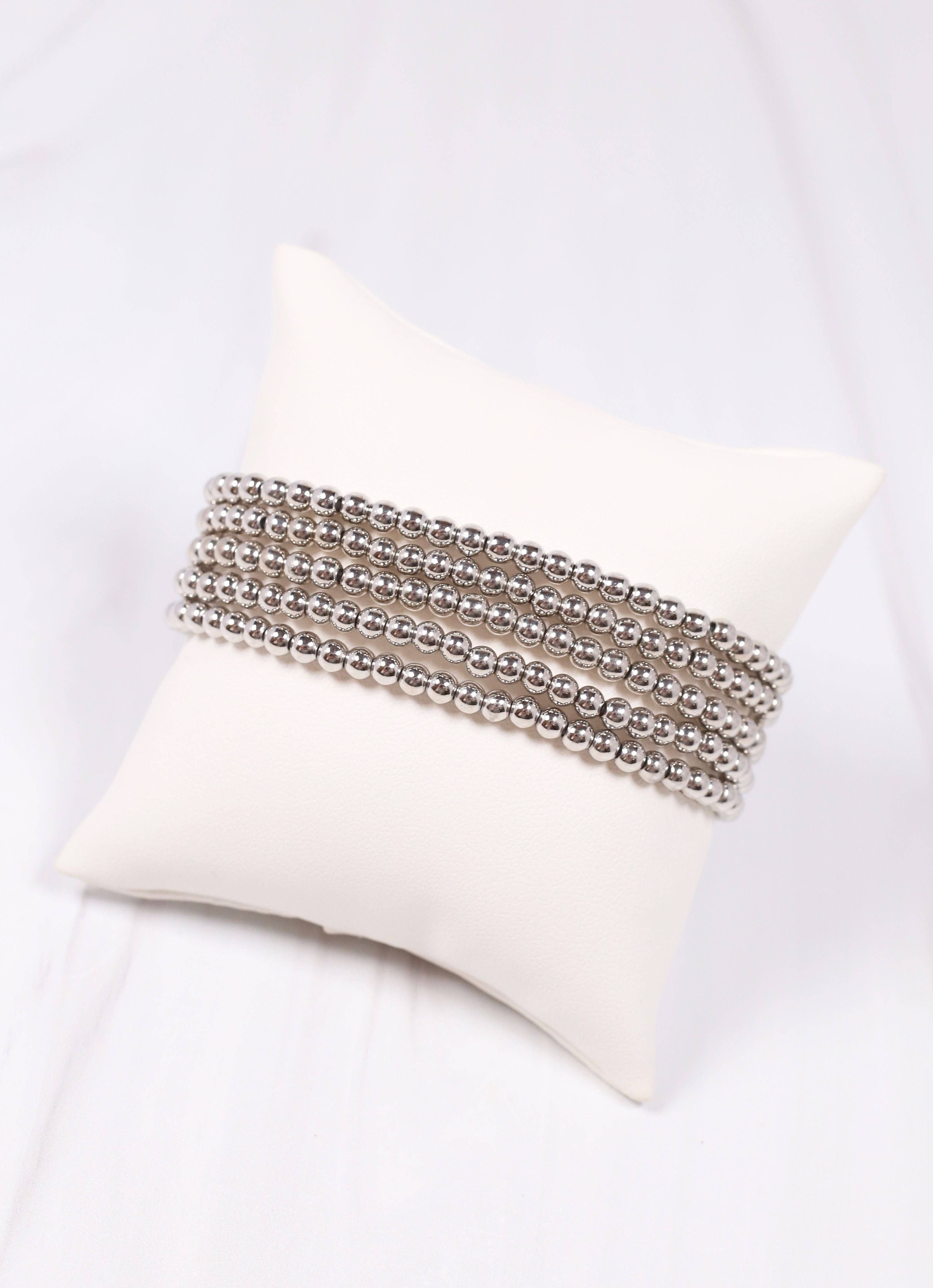 Caroline Hill - Wholesale Jewelry Set - Kendale Bracelet Set SILVER1