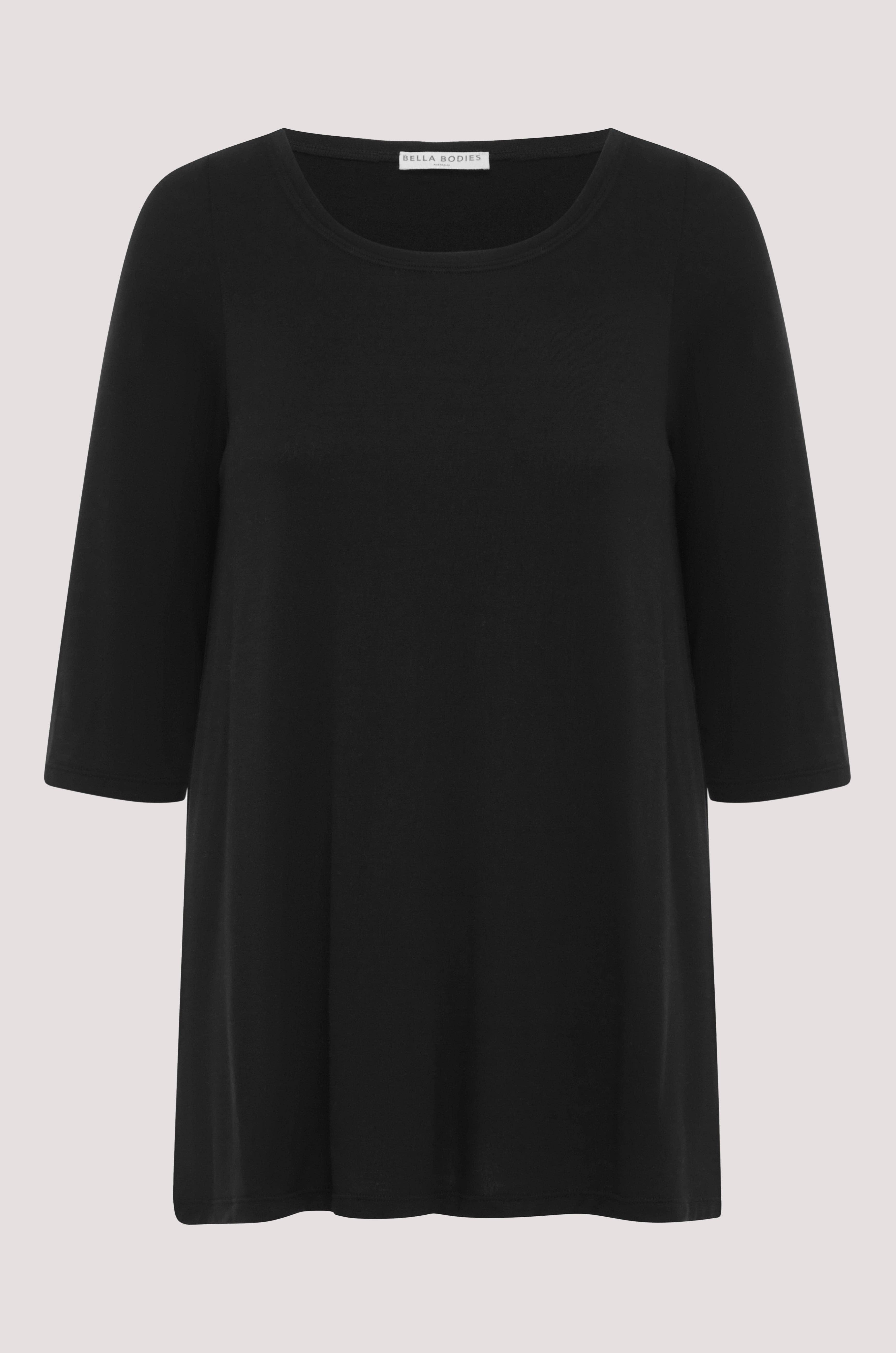 Bella Bodies Australia - Wholesale T-Shirt - Women's - BioLuxe™ Half Sleeve Swing T-Shirt18