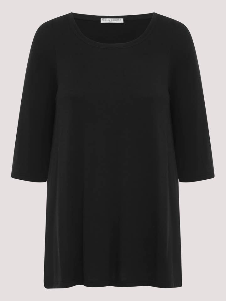 Bella Bodies Australia - Wholesale T-Shirt - Women's - BioLuxe™ Half Sleeve Swing T-Shirt18