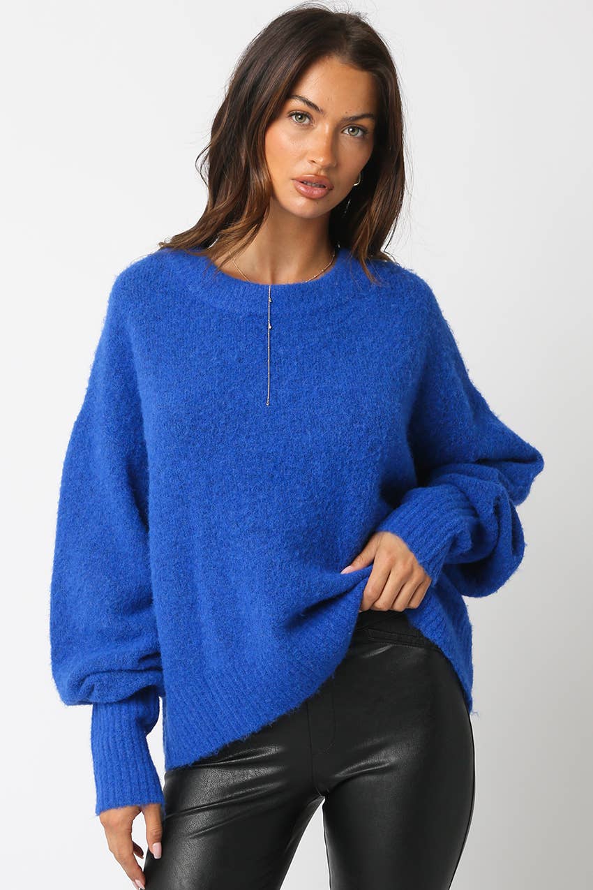 Olivaceous - Wholesale Pullover-trui - Dames - Julien Trui15