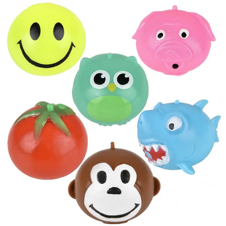 PR GROUPS LLC - Wholesale Squishy Toy - Kids & Baby - Sticky Splat Ball Assortment Kids Toy