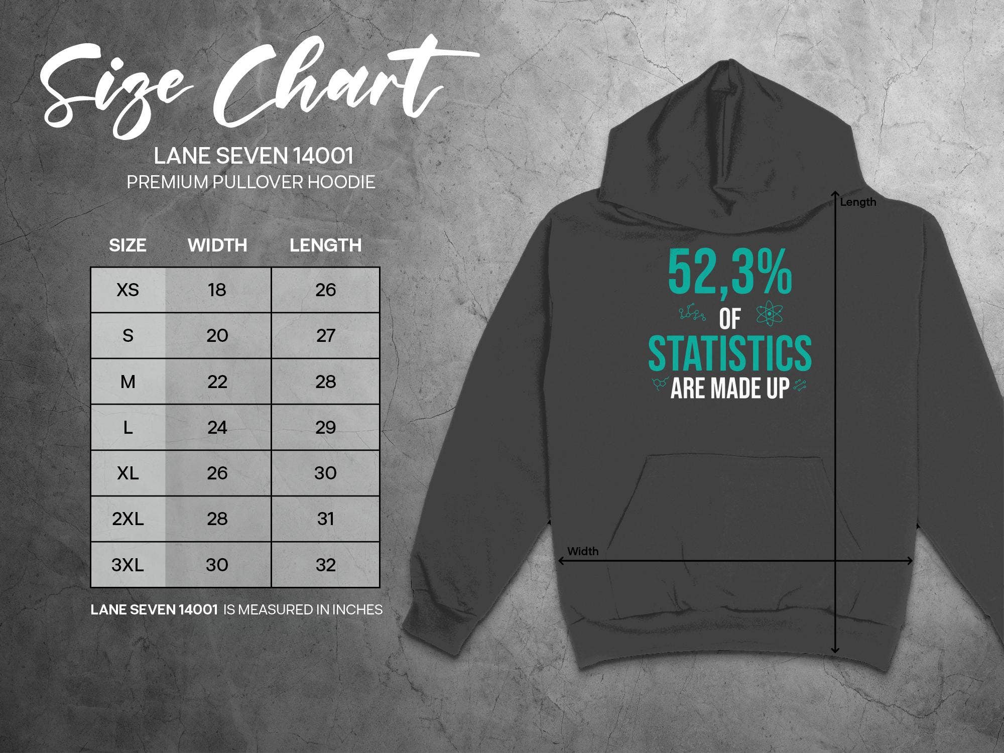 FreakyTeeFactory - Wholesale Screen Printed T-Shirt - Unisex - Unisex Statistics T-Shirt for Data Scientists, Math Geeks Tee, Funny Science Nerdy Shirt, Casual Teacher Apparel, Gift Idea20