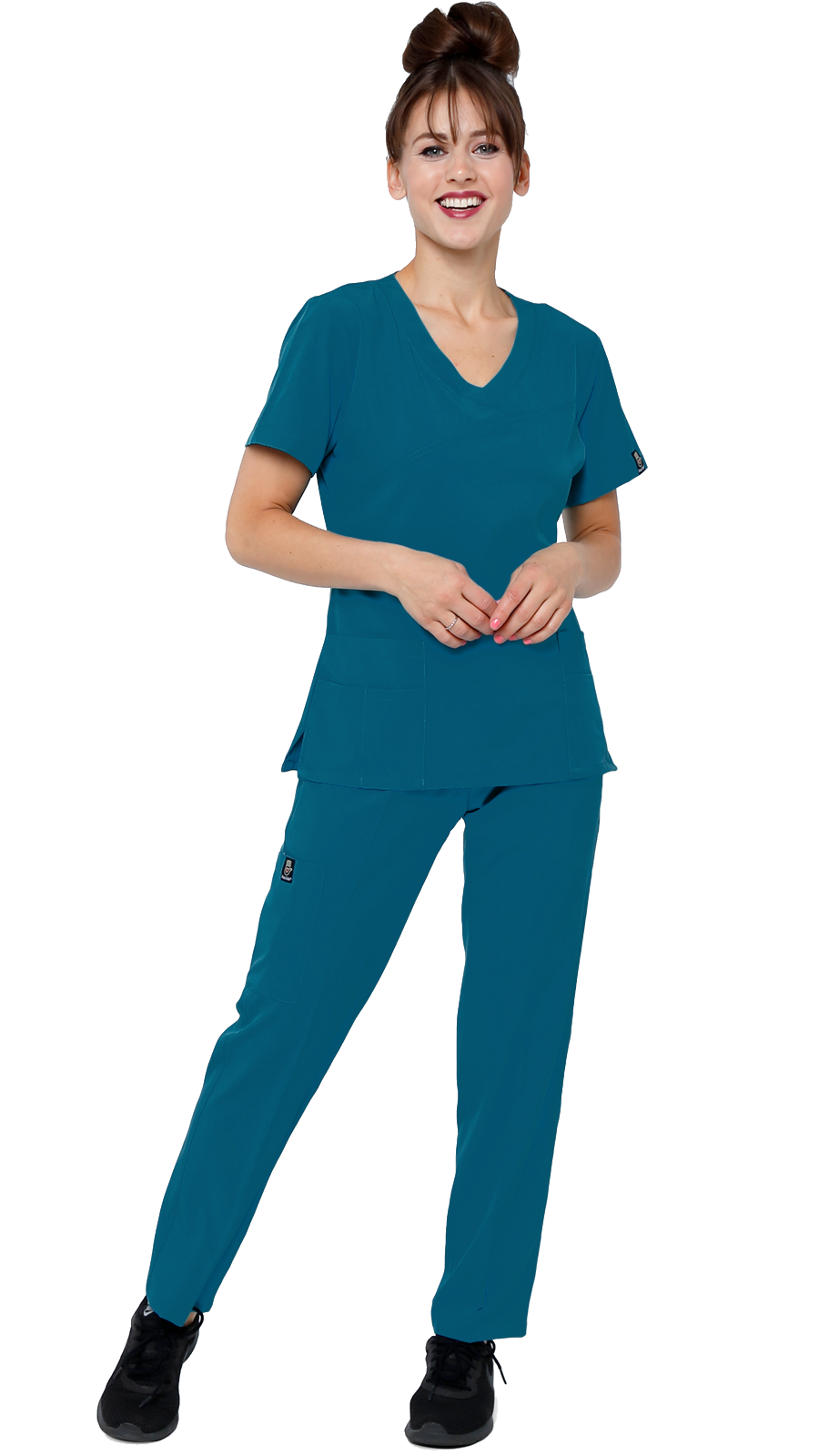 Dress A Med – wholesale Healthcare uniform – Women's – Women's 4-Way Extreme Stretch Uniform Set - Style ST1002
