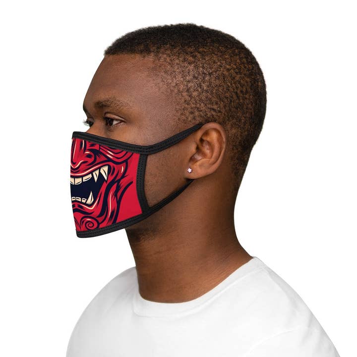 Lykanian – wholesale Medicinsk mask – Röd shinobi ansiktsmask