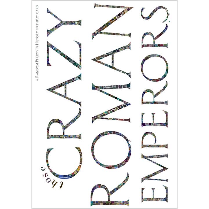 Roman Emperors Birthday Card for wholesale by Fomato