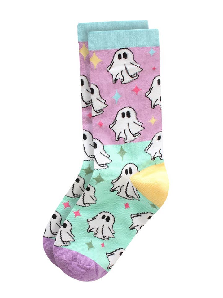 Twisted Soles x Galaxy Ghouls Adult Socks UK3-7 for wholesale by Grindstore
