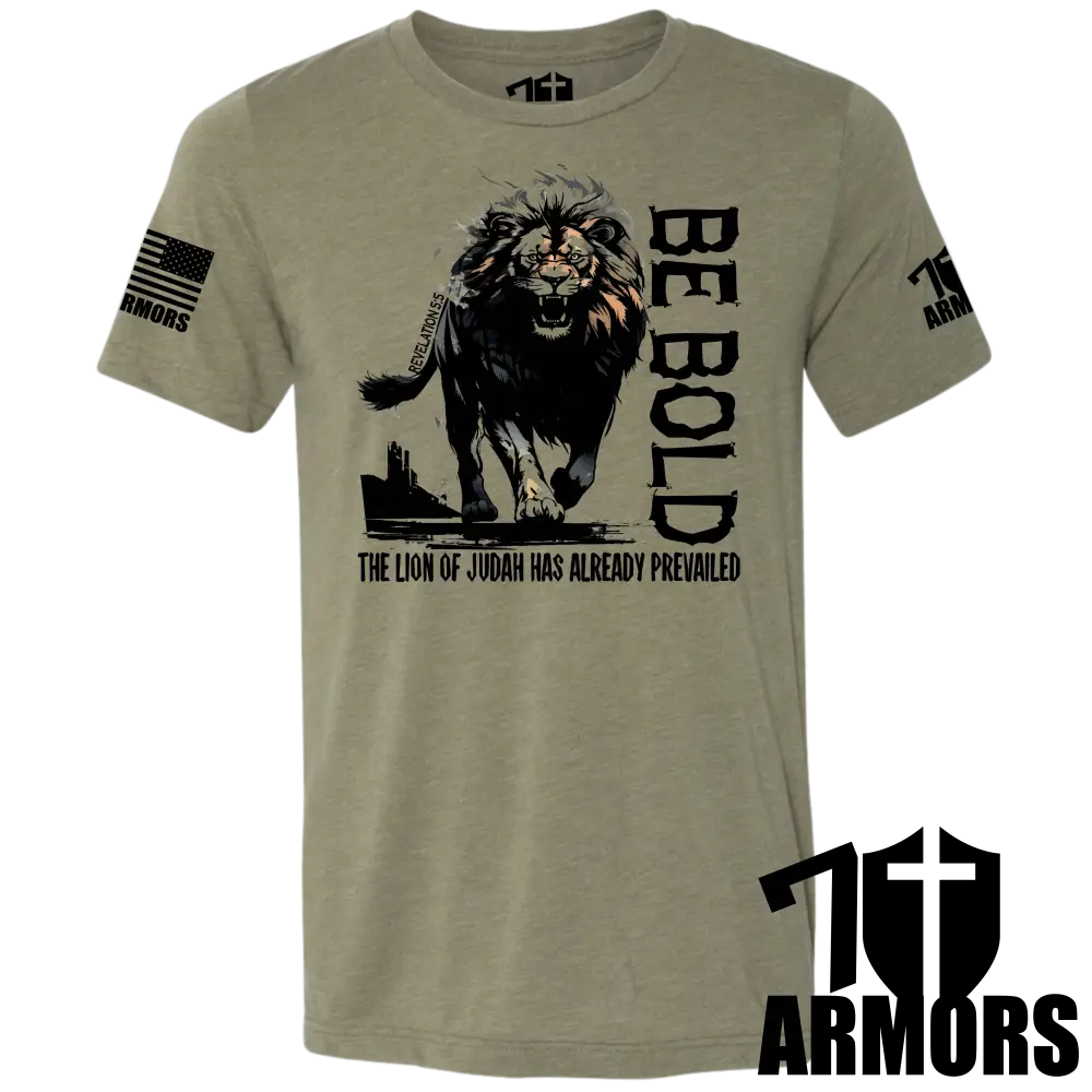 7 ARMORS APPAREL - Wholesale Screen Printed T-Shirt - Men's - LION OF JUDAH T-SHIRT2
