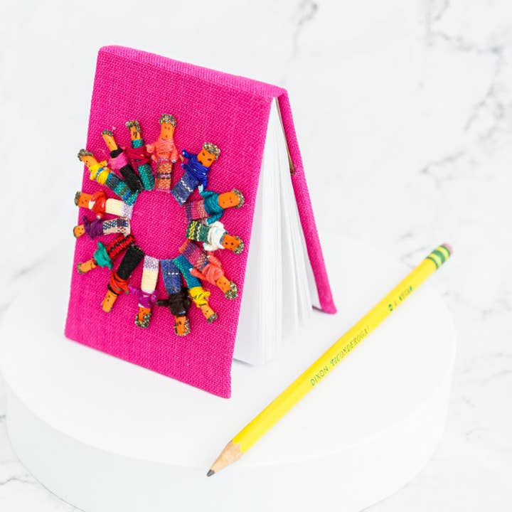 Bloc de notas Mini Worry Doll para venta al por mayor de Upavim Crafts