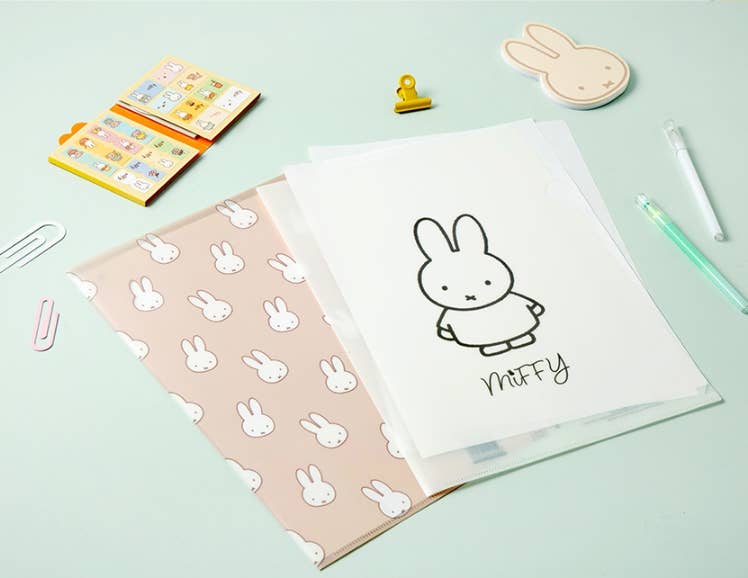 K-Wonderland - Vente Classeurs - Dossier Transparent A4 Miffy Papeterie Fantaisie4