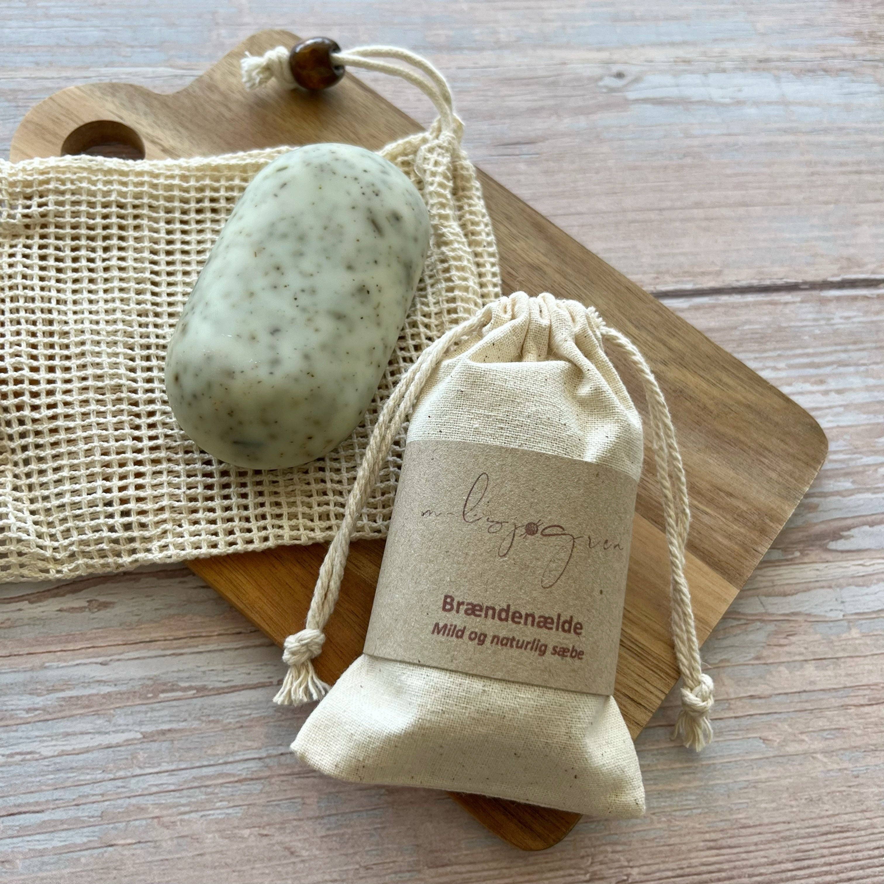 M-L Sjøgren – Großhandel Feste Seife – Brennnessel Seifenstück0