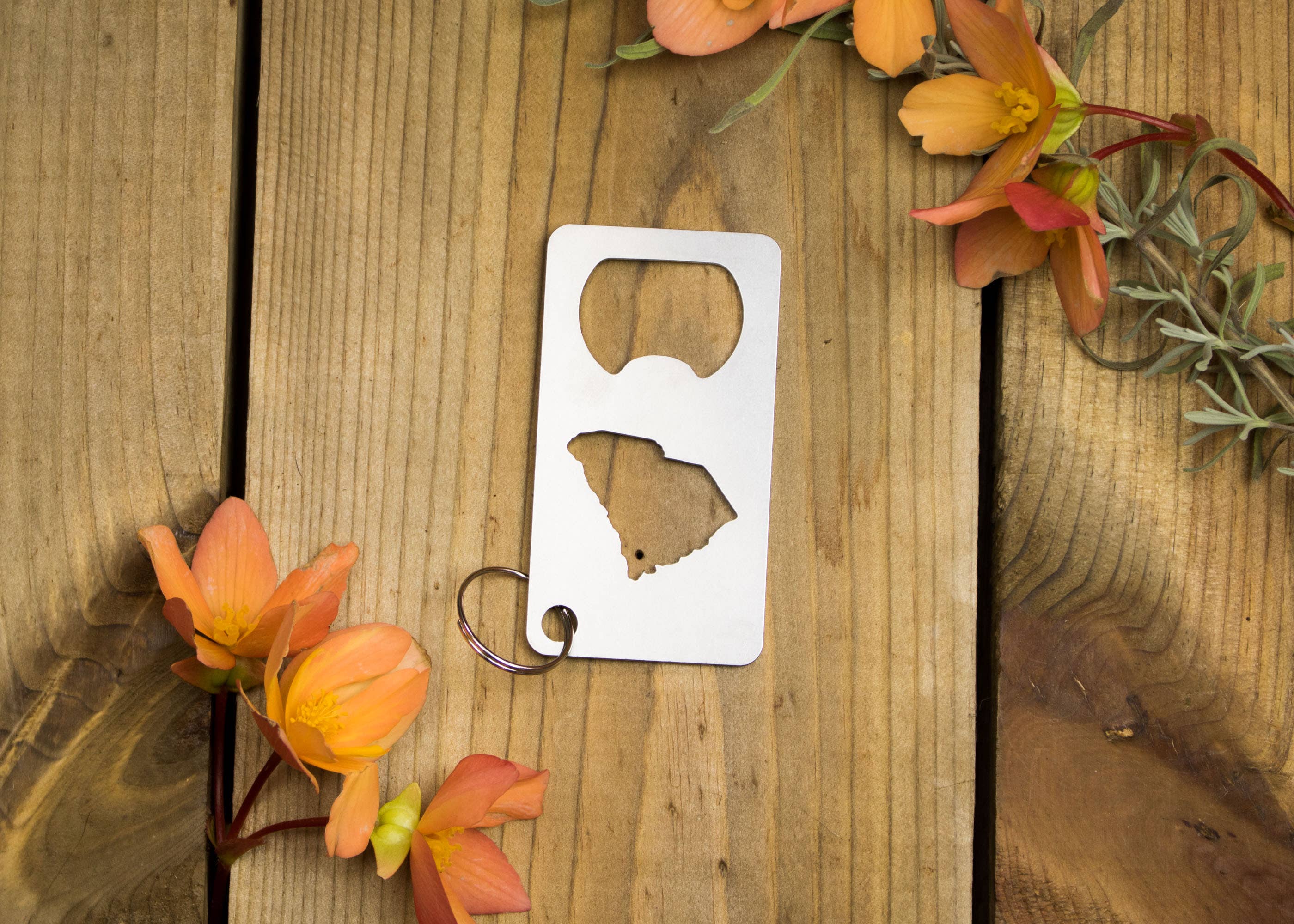 Iron Maid Art - Wholesale Bottle/Wine Opener - South Carolina State Stainless Steel Beer Bottle Opener Gift3