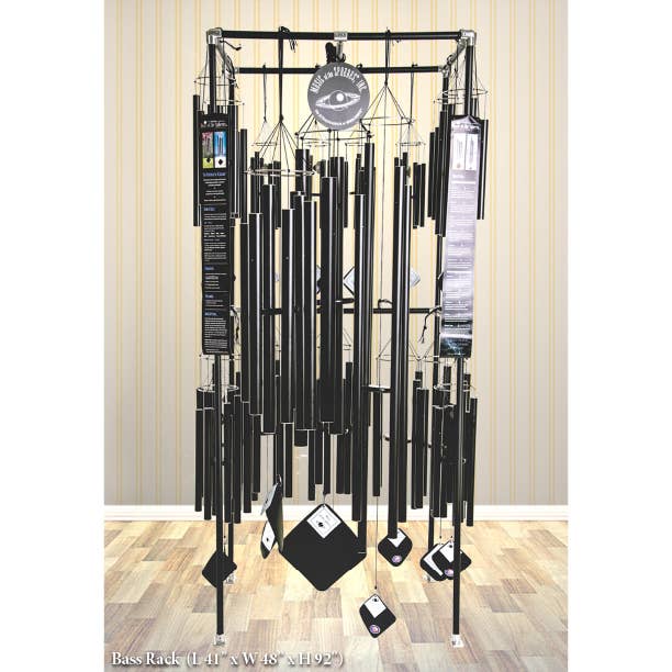 MUSIC OF THE SPHERES, INC - Wholesale Retailer Display Stand/Case - BASS DISPLAY RACK1