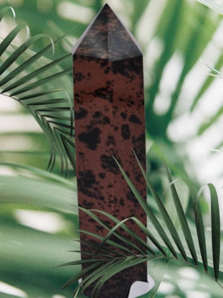 Mahogany jasper point for wholesale by Eclectic Wallflower Boutique