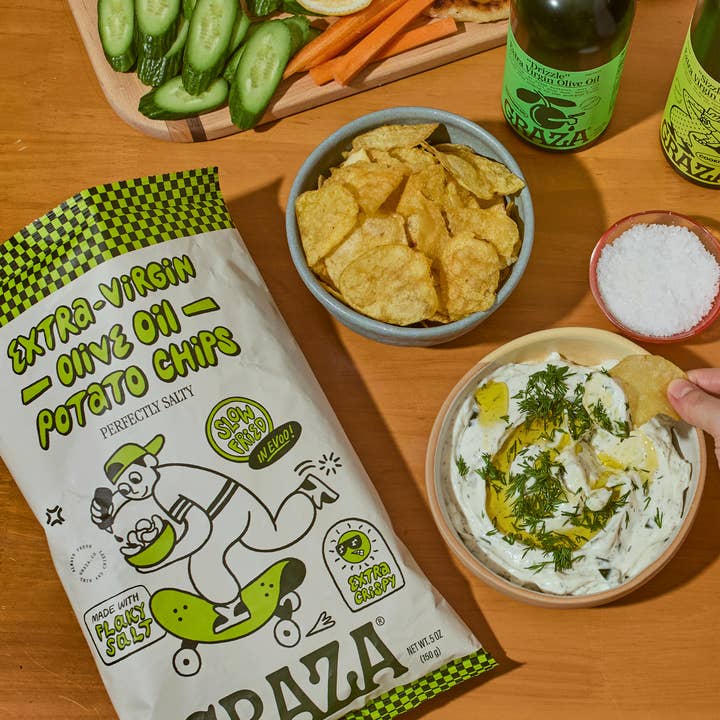 Graza - Wholesale Chips - Graza's Perfectly Salty Chips Fried in EVOO