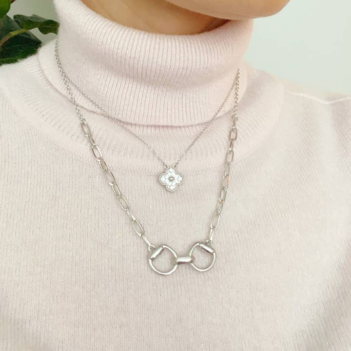 Ellison+Young - Vente Colliers à pendentif - Collier chaîne pendentif équestre6